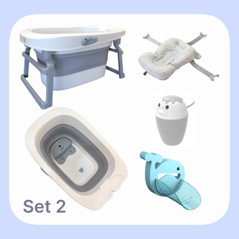 (FOR PREORDER) Bath Essentials Set in Gray