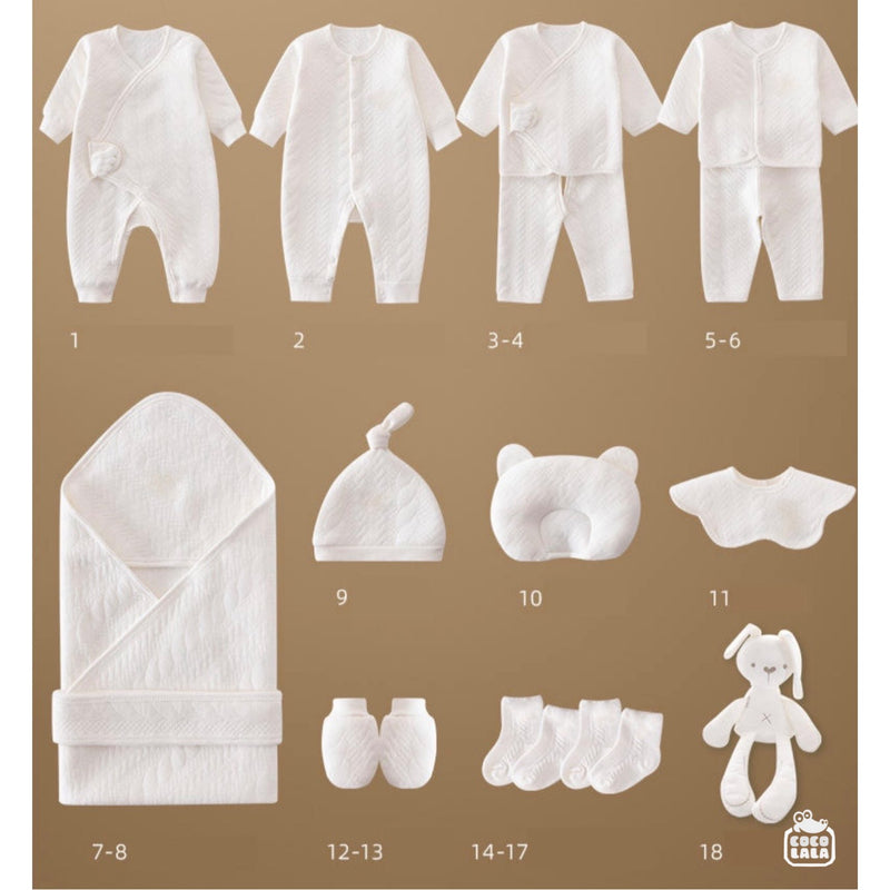 My First - Lux White Clothing Gift Set