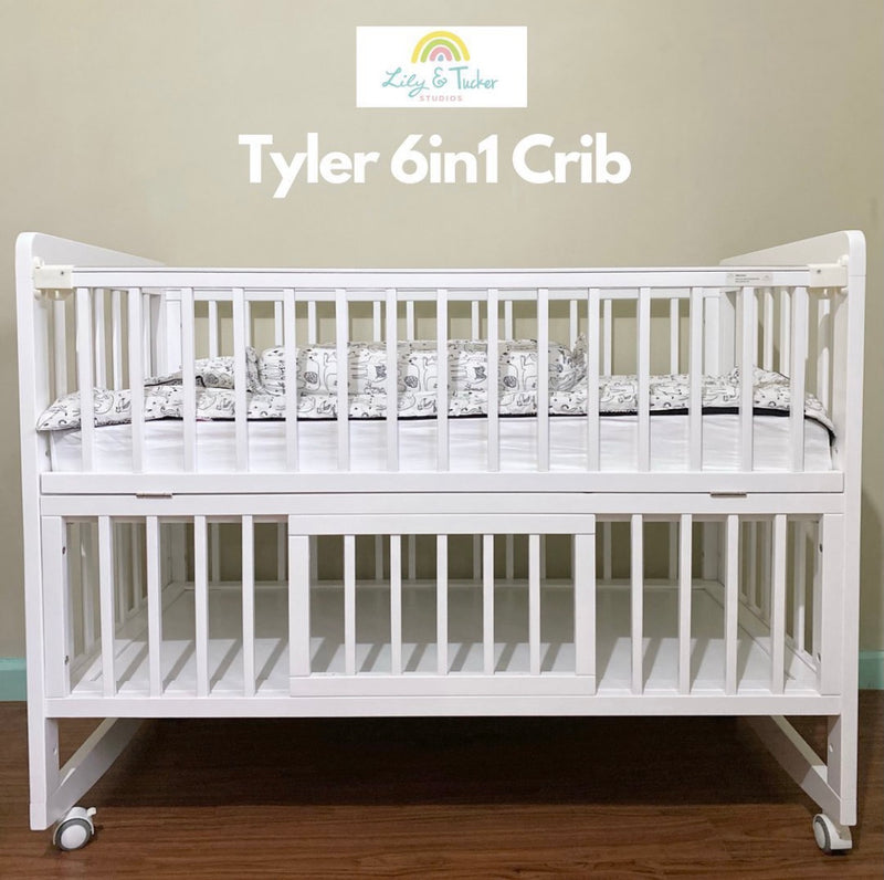 Tyler 6in1 Convertible Crib x Lily and Tucker Studio