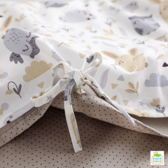 (FOR PREORDER: 2nd week of March ) Reversible 3pc Babynest- Into the Forest
