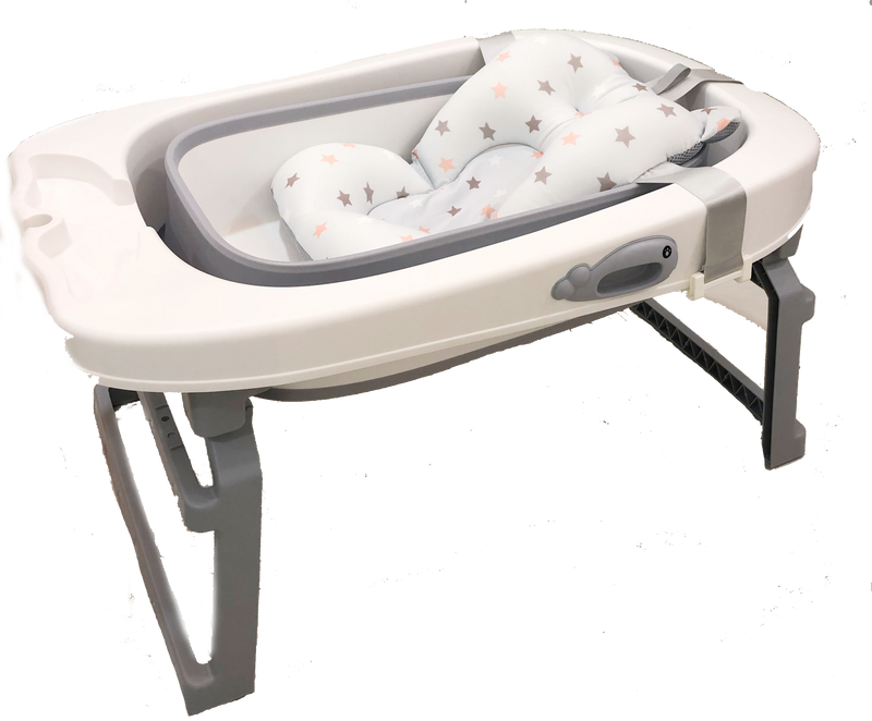 Baby Foldable Tub (Gray)